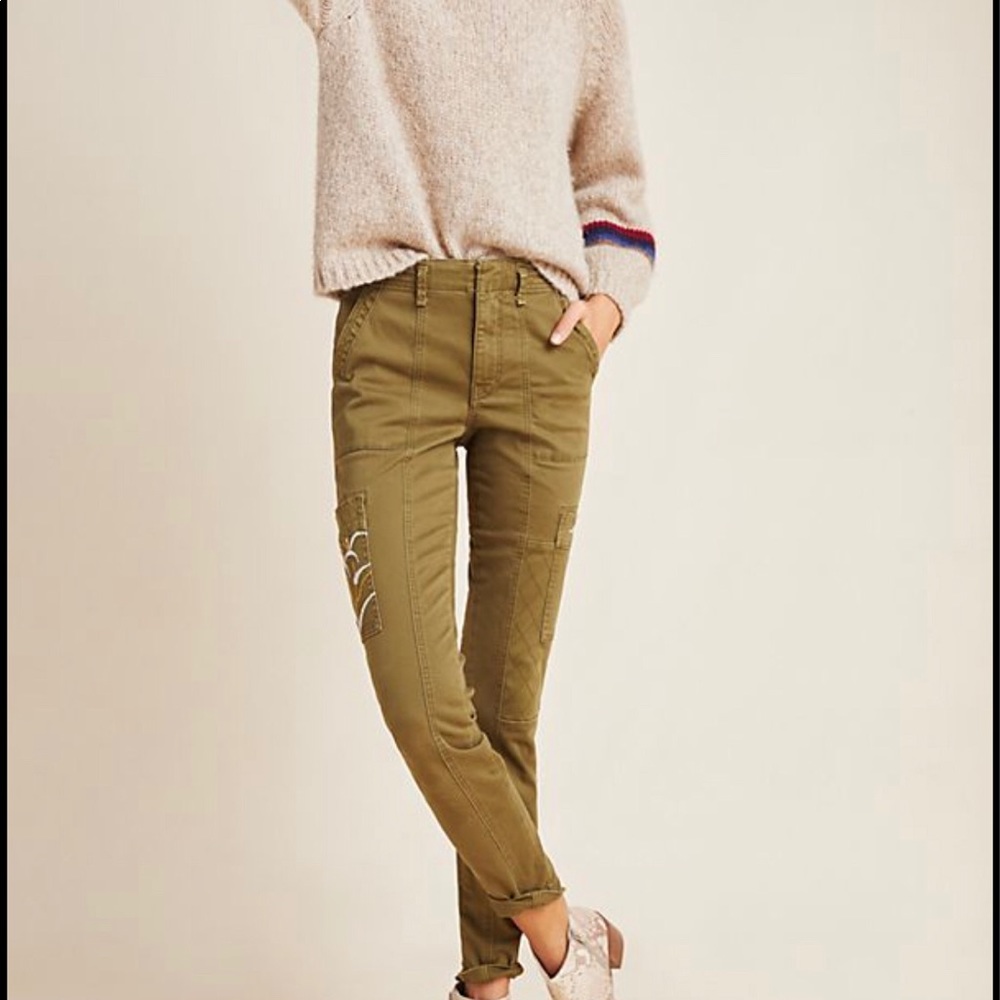 Anthropologie utility pant size 26